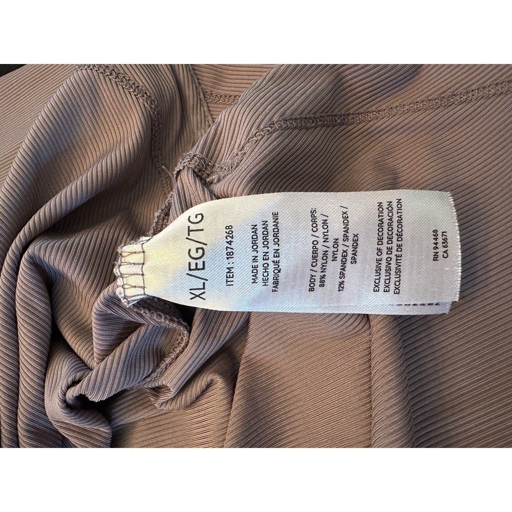 Sage Collective Women's XL Grey Hooded Long Sleeve Top Thumb Holes - Picture 4 of 6